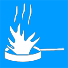 Types of Fires Icons: Class K