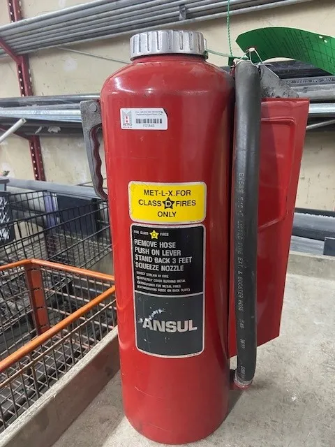 Ansul fire extinguisher