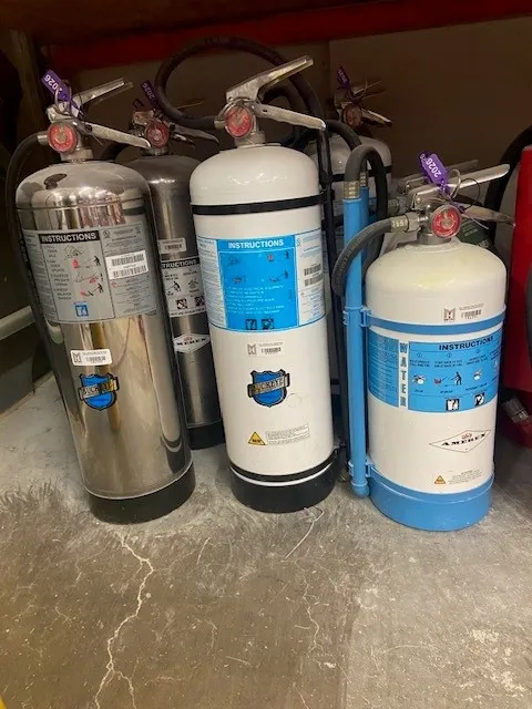 Fire extinguishers